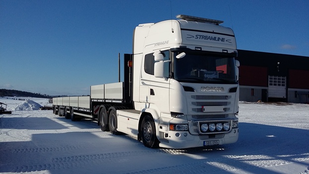 Scania redo för specialtransport